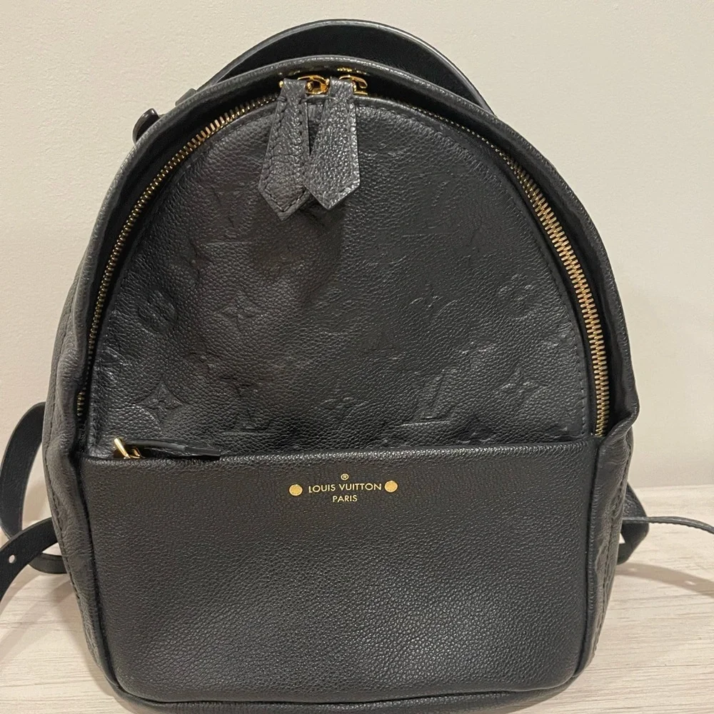 Louis Vuitton Empreinte Sorbonne Backpack Black